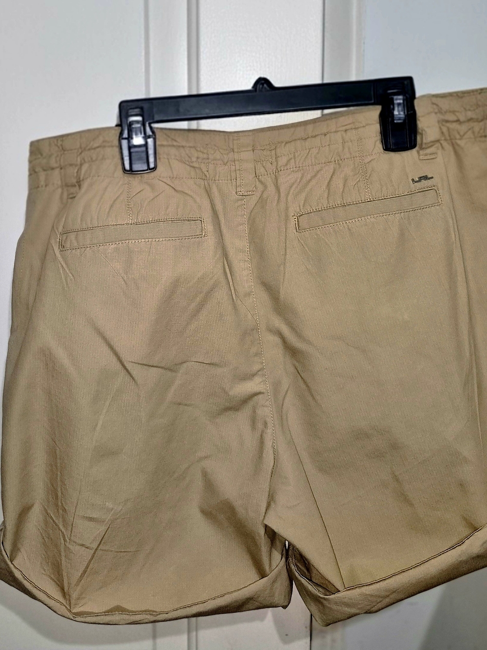 Ralph Lauren Khaki Drawstring Bermuda Shorts - Picture 3 of 8